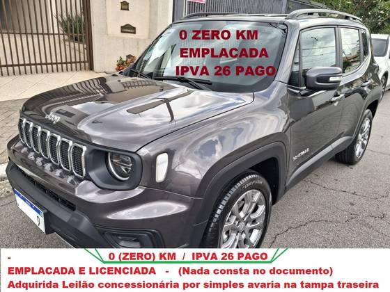 JEEP RENEGADE 1.3 T270 TURBO FLEX LONGITUDE AT6
